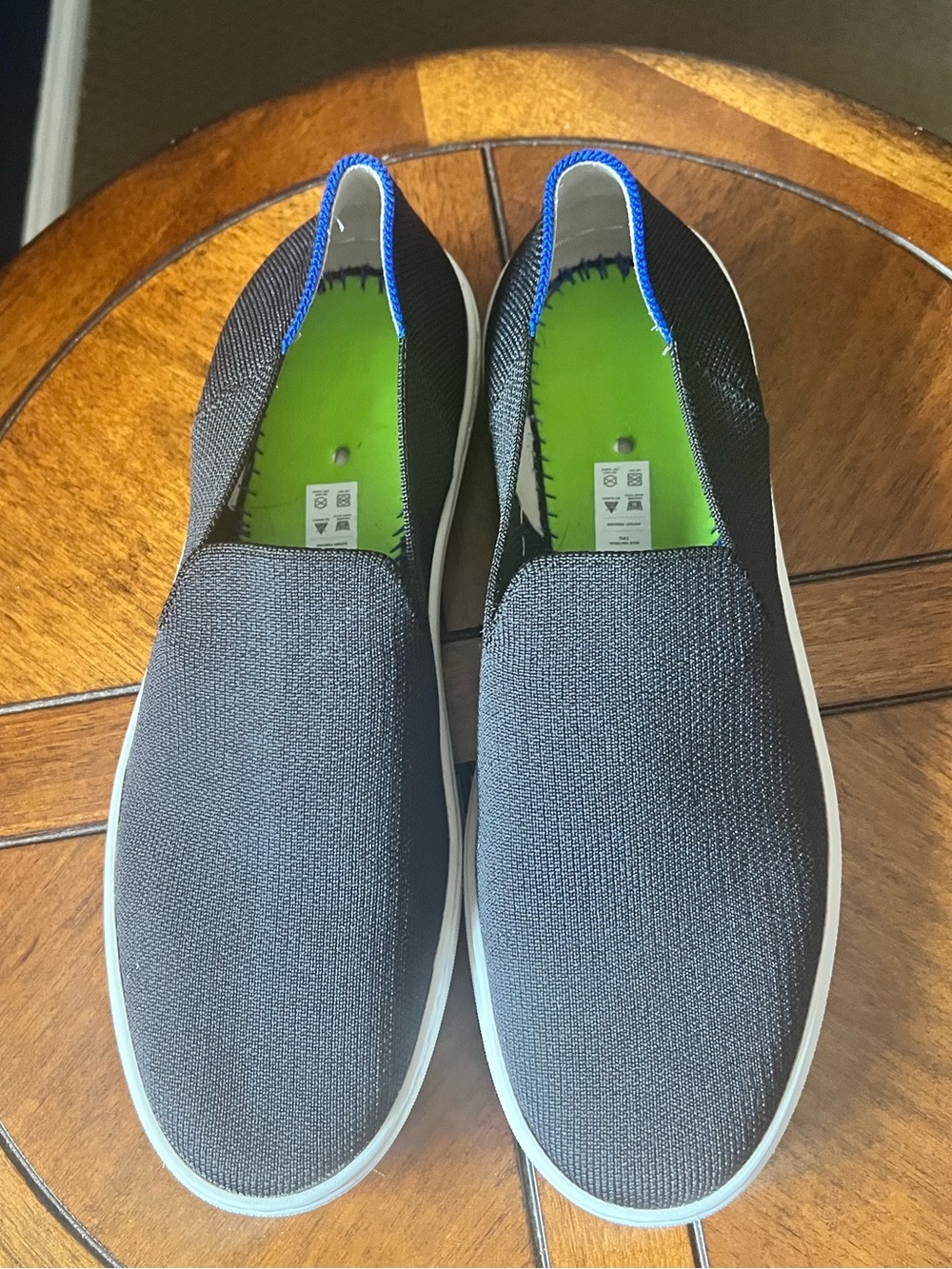 Rothy’s Original Slip-On Sneakers | Deep Navy Knit | Size W9.5